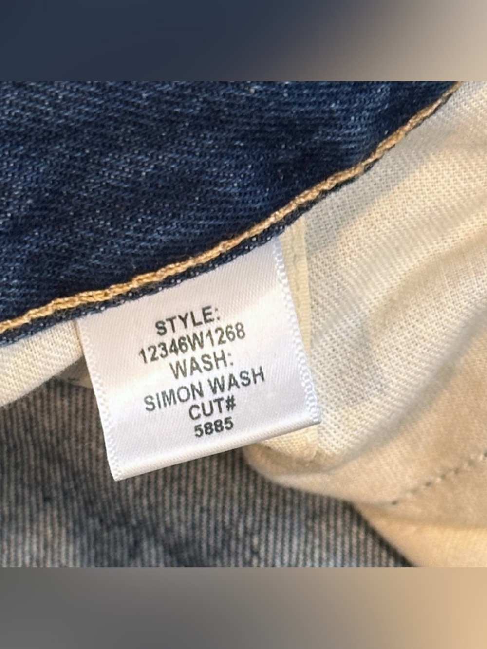 Nili Lotan Taylor Relaxed Straight Taper Rigid Denim Jeans Simon Wash Women’s 31 - Picture 7 of 9